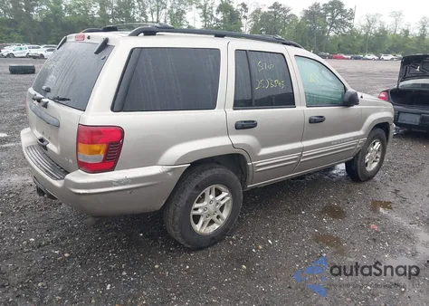 2004 Jeep Grand Cherokee Laredo z USA, uszkodzony, nr VIN 1J4GW48N24C230058